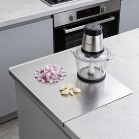 YSSDBBB L-shaped cutting board with lip Non-Slip for stable chopping on the counter