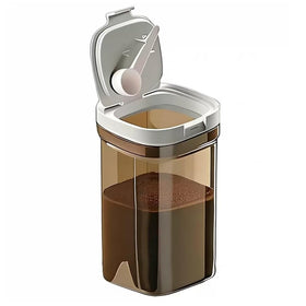 Yszaxnsr airtight coffee canister with seal and lid for freshness.