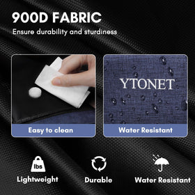 Ytonet cleaning caddy made from waterproof 900D fabric for durability and easy cleanup.