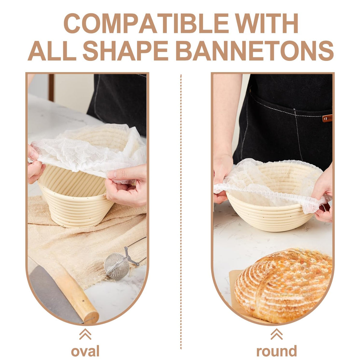 YUANSHAO reclosable packaging keeps liners neatly stored.