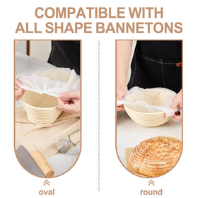 YUANSHAO reclosable packaging keeps liners neatly stored.
