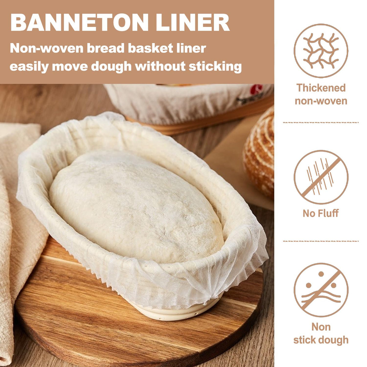 YUANSHAO liner preserves spiral pattern during proofing.
