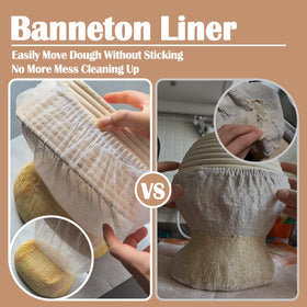YUANSHAO elastic banneton liner fits all basket sizes.