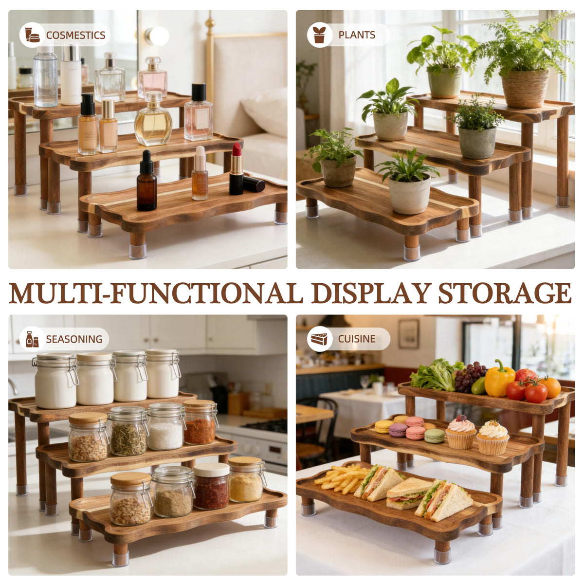 YUBAMIN compact organizer stand for books or toiletries