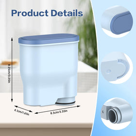 YUEYEE CA6903 filter in espresso machine slot for clean extraction.