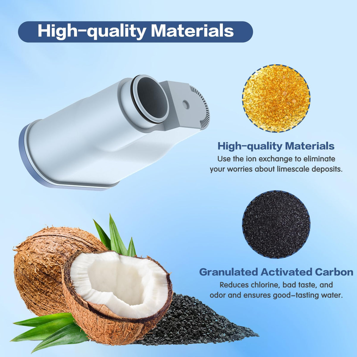 YUEYEE CA6903 in water tank helps reduce scale minerals.