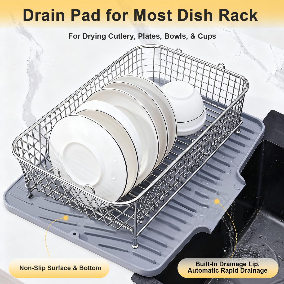 YUEYUEJIA non-slip base stabilizes hot cookware on counters