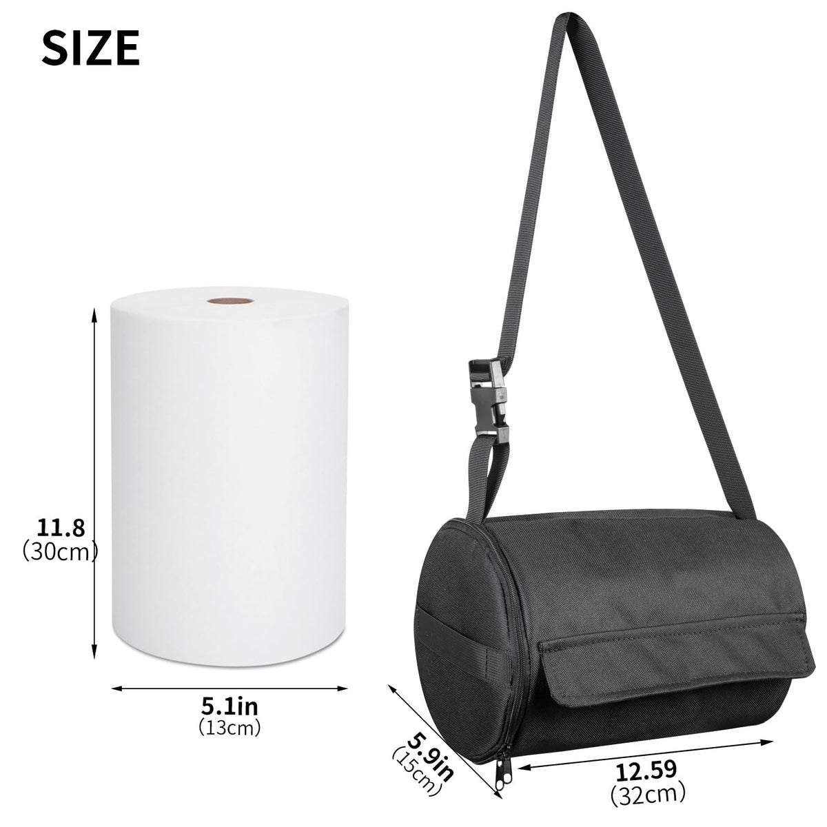 YUJHON waterproof 600D Oxford cloth protecting rolls outdoors.
