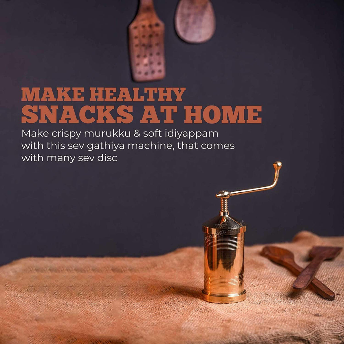 Yuktha Eternals churros maker brass for crispy fried treats