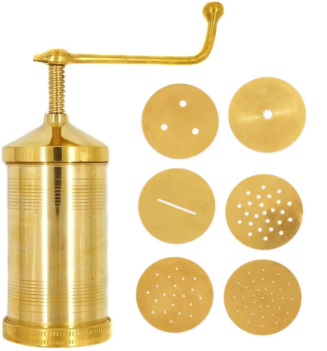 Yuktha Eternals idiyappam maker brass for fresh steamed string hoppers at home