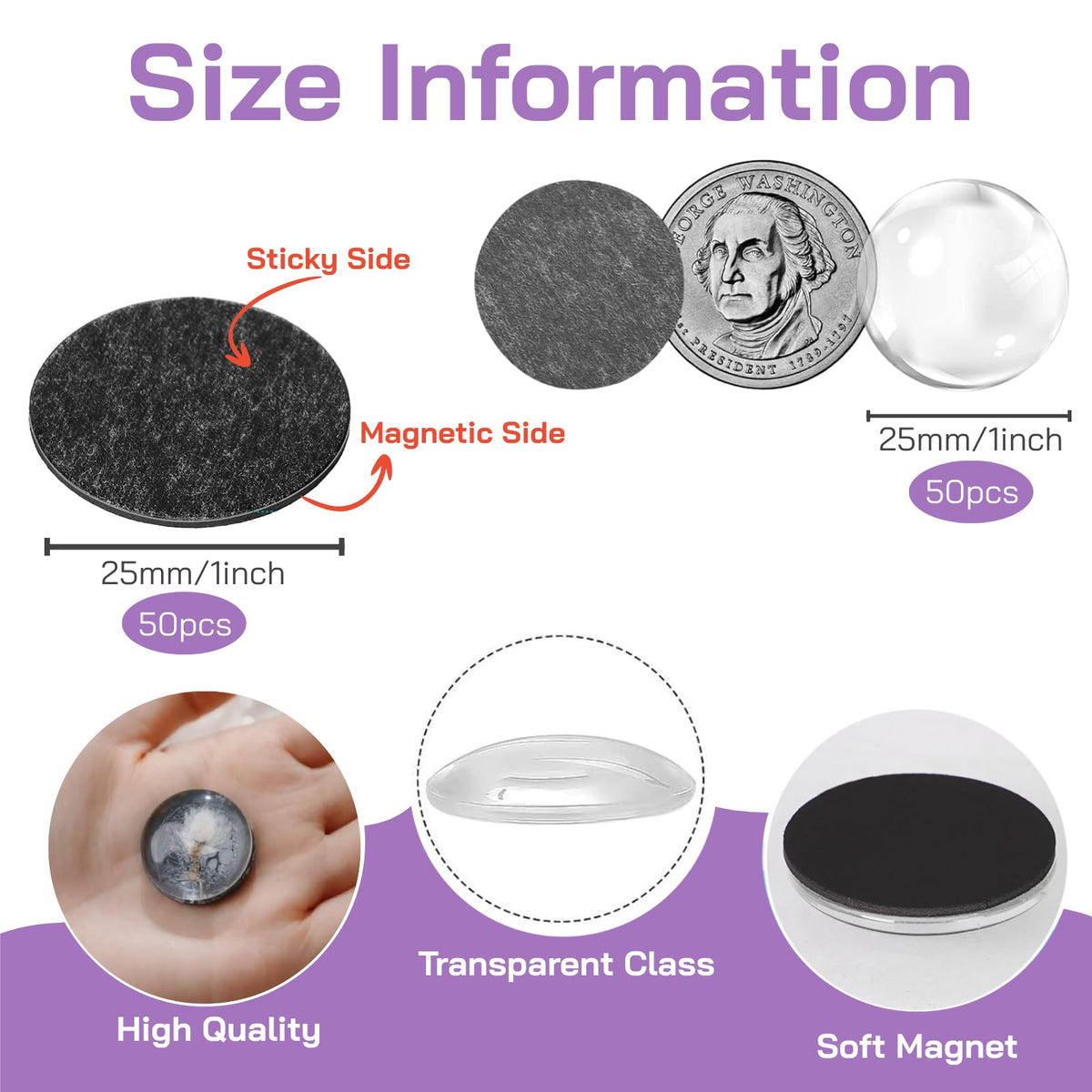 YULENANA ferrite ceramic discs provide strong, reusable magnet backs.