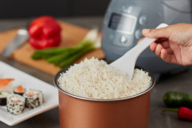 Yum Asia Panda Mini accessories include rice cup and ladle