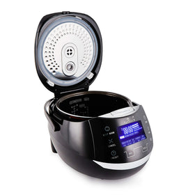 Yum Asia Sakura 3D heating provides thorough cooking across grains.