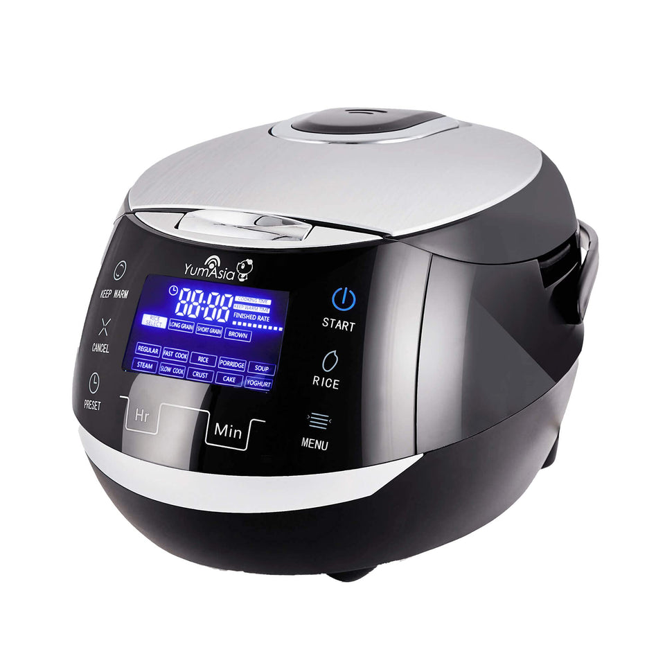 Yum Asia Sakura rice cooker ceramic-bowl for even heat and easy cleaning.