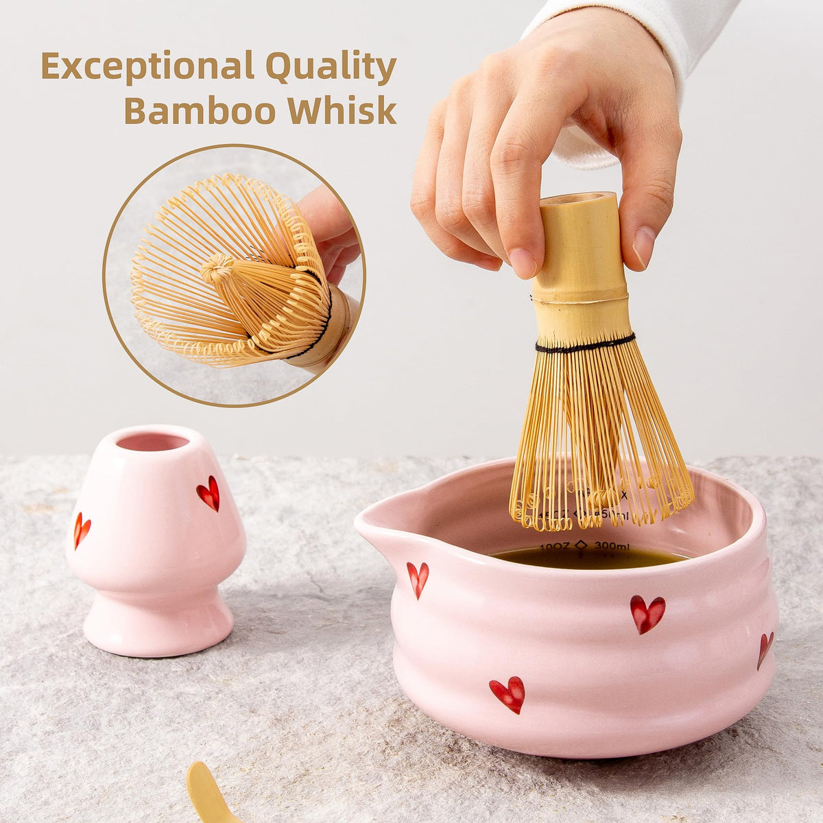 YumiPLUS bamboo holder keeps tools organized and dry