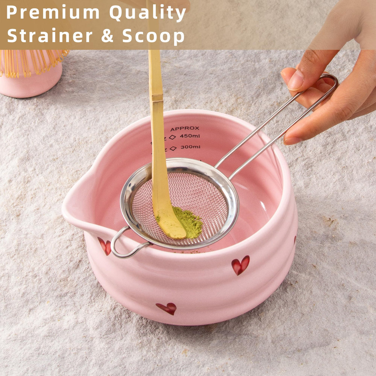 YumiPLUS pink-love set ready for mindful mornings