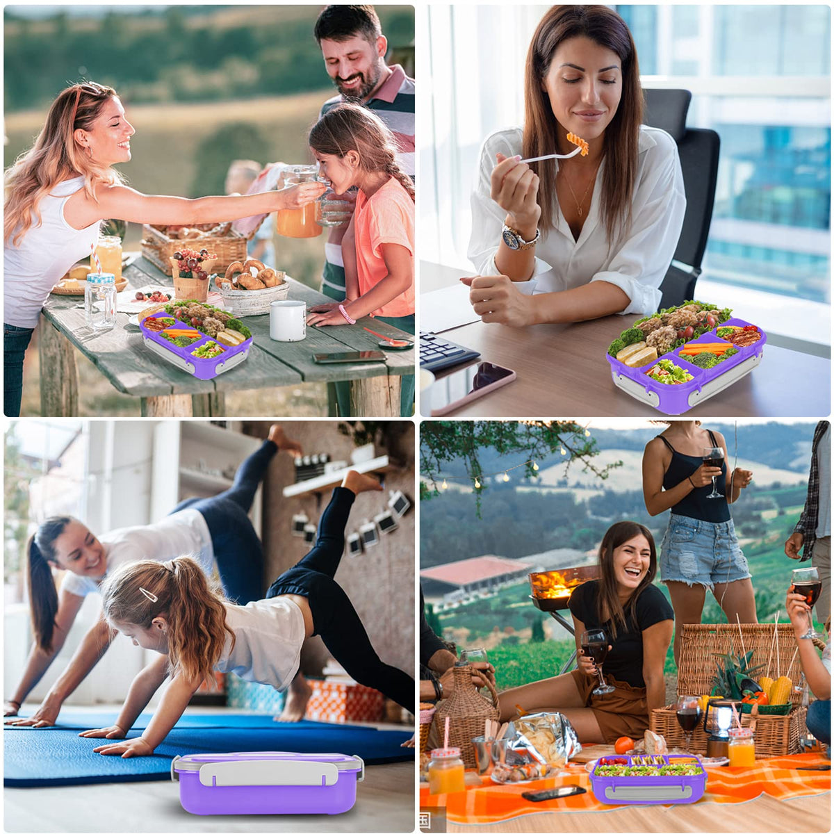 Yumuk animal picks encourage trying new foods during meals.