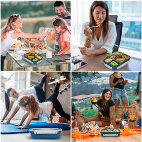 Yumuk Bento Box animal picks engaging kids to try new foods