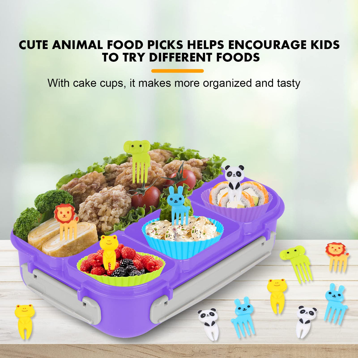 Yumuk Bento Box microwave-safe tray for quick reheats.