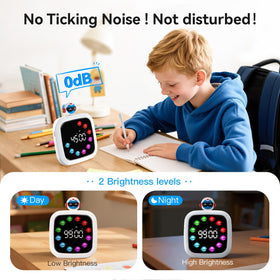 Yunbaoit timer with ringtones offering customizable alarms for routines
