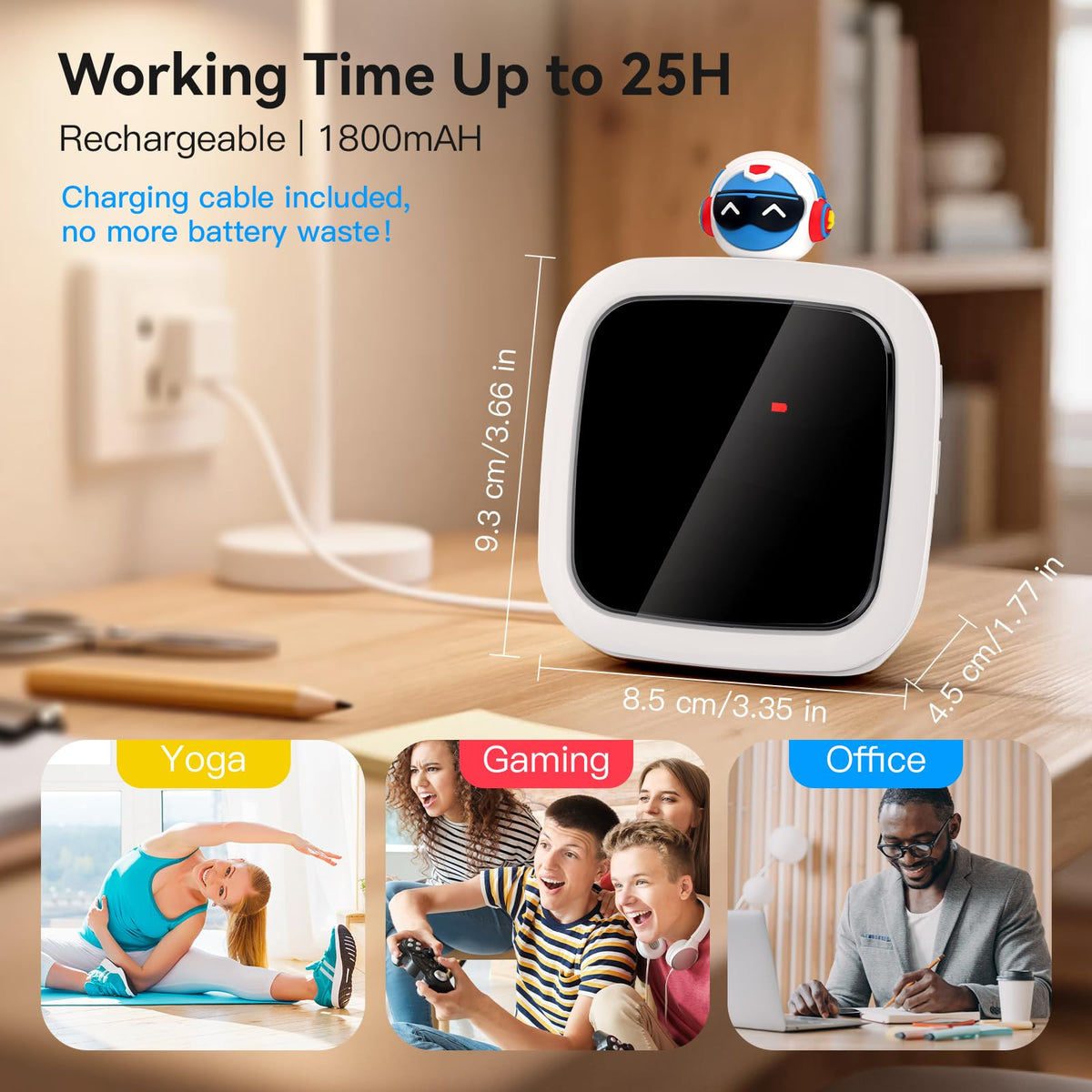 Yunbaoit timer pause function enables flexible pacing during tasks