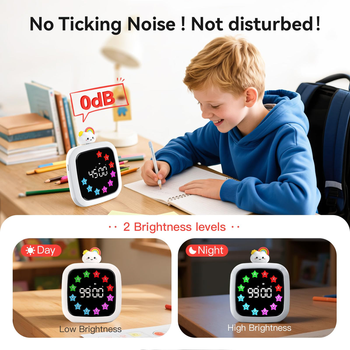 Yunbaoit DIY color star display enables customized visual themes.