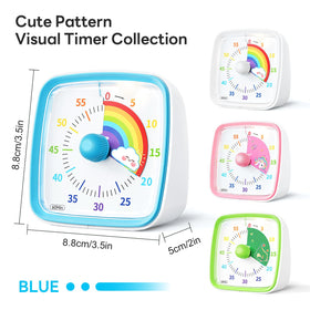 Yunbaoit timer with three alarm modes for flexible alerts in various spaces.