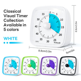 Yunbaoit visual timer fits home, kitchen, classroom, and office workflows.