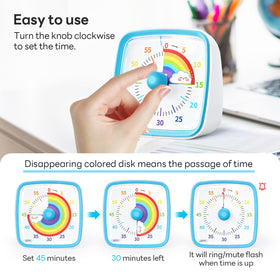 Yunbaoit timer on kitchen counter to manage cooking tasks efficiently.