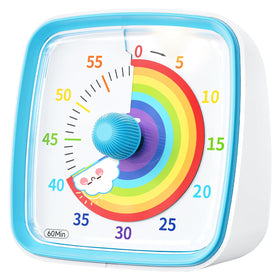 Yunbaoit visual timer with night light and color disk for focused study sessions.