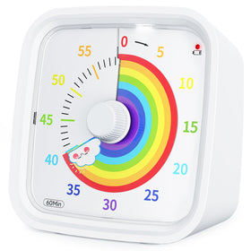Yunbaoit visual timer rainbow disk countdown for focused learning.