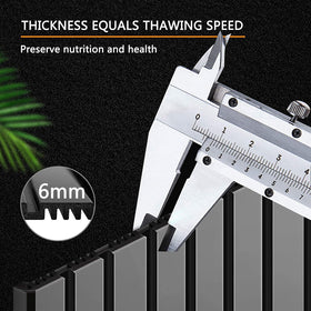 YUNDOOG defrosting tray aluminum surface easy to clean