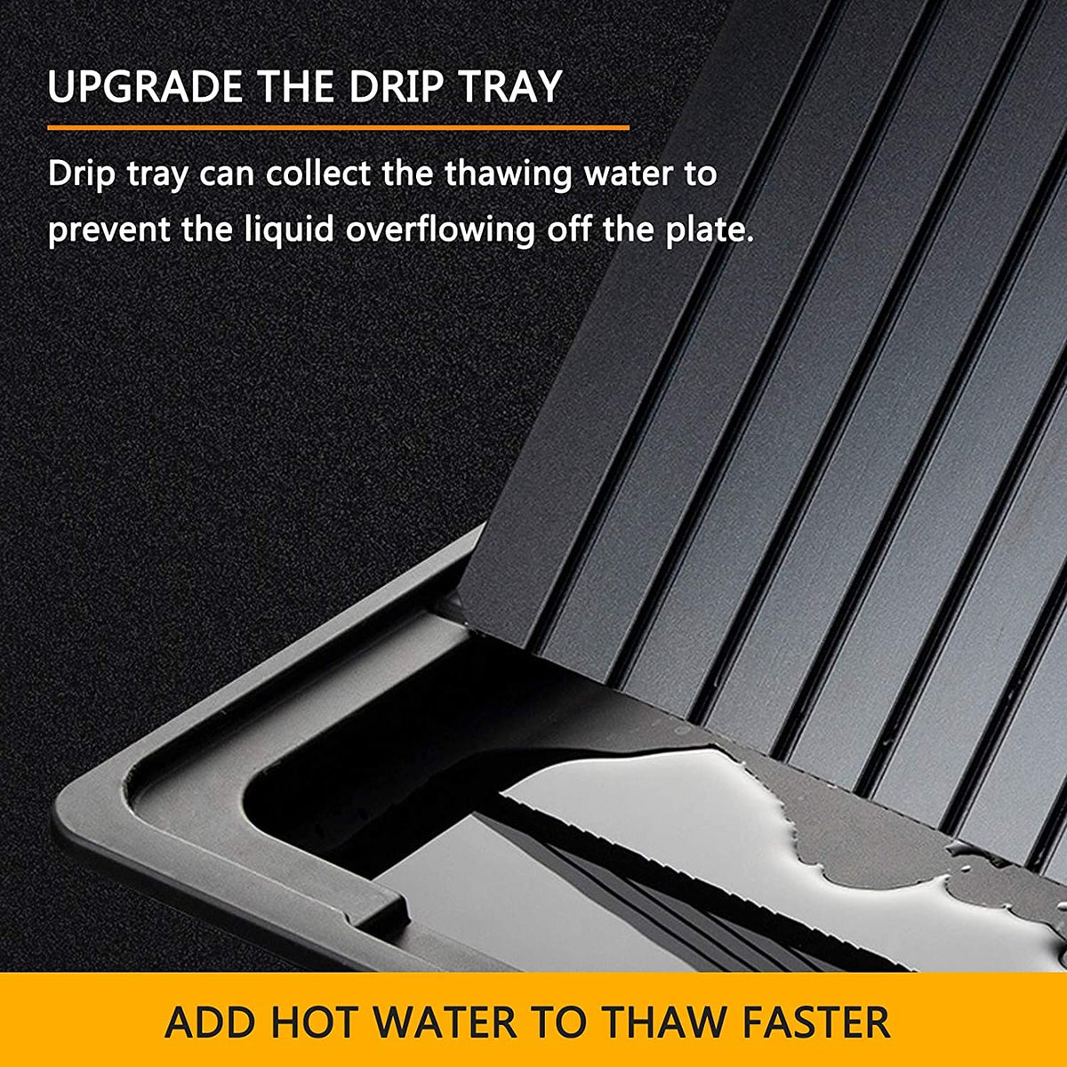 YUNDOOG defrosting tray natural thaw avoids microwave