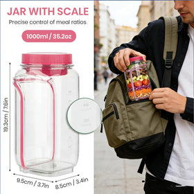 YunPuff lid-to-bowl dual-function design doubles as a serving bowl.
