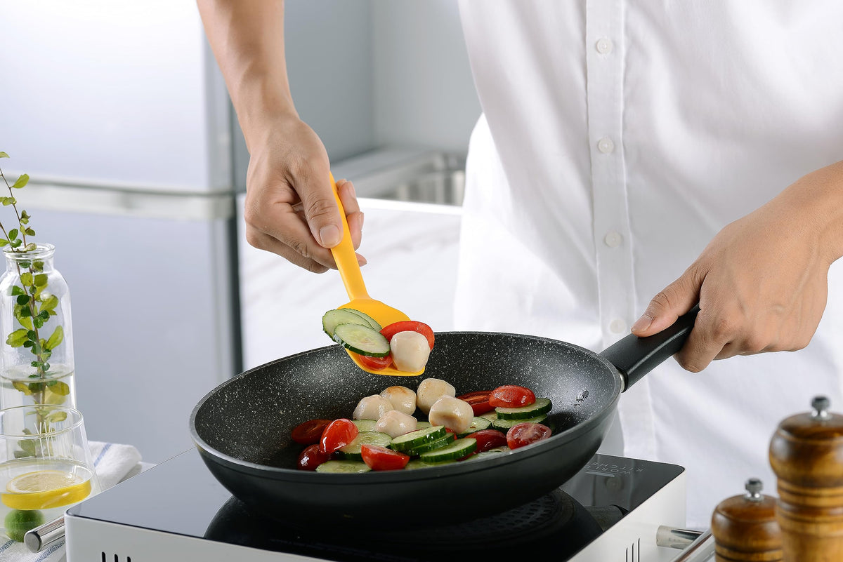 YunWuCloud silicone spoon with lightweight handle for comfortable use