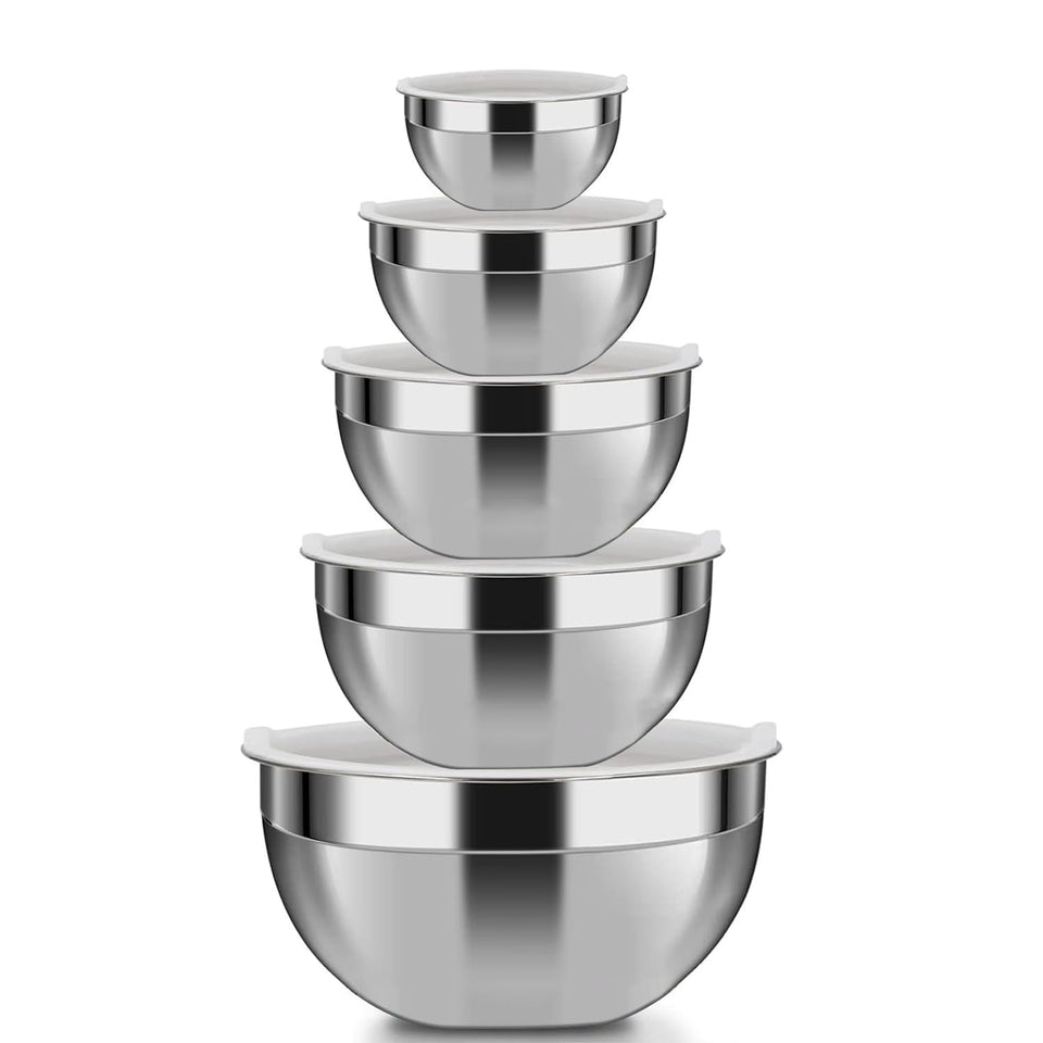 YUNYDSM 3.75L mixing bowl for large batches and batter prep