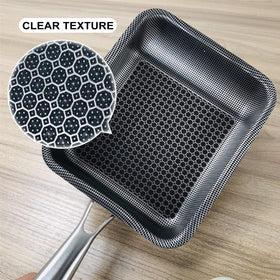 YUNYDSM Tamagoyaki pan oven and dishwasher safe for convenient cleanup