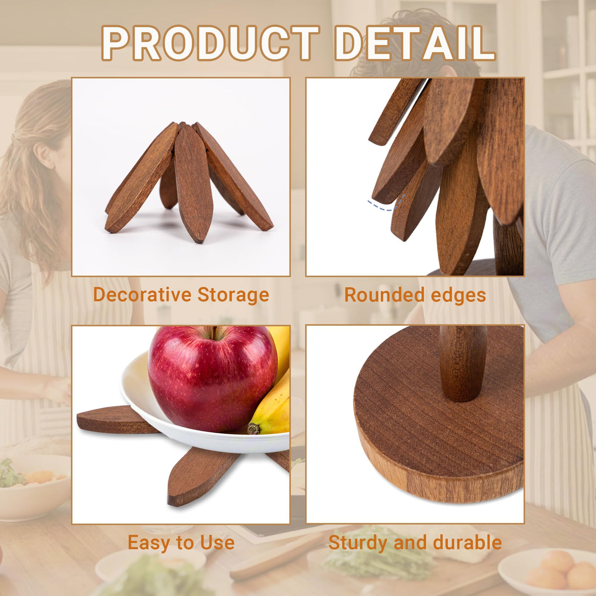 Yuoyar kitchen-dining setup adds versatile wooden styling