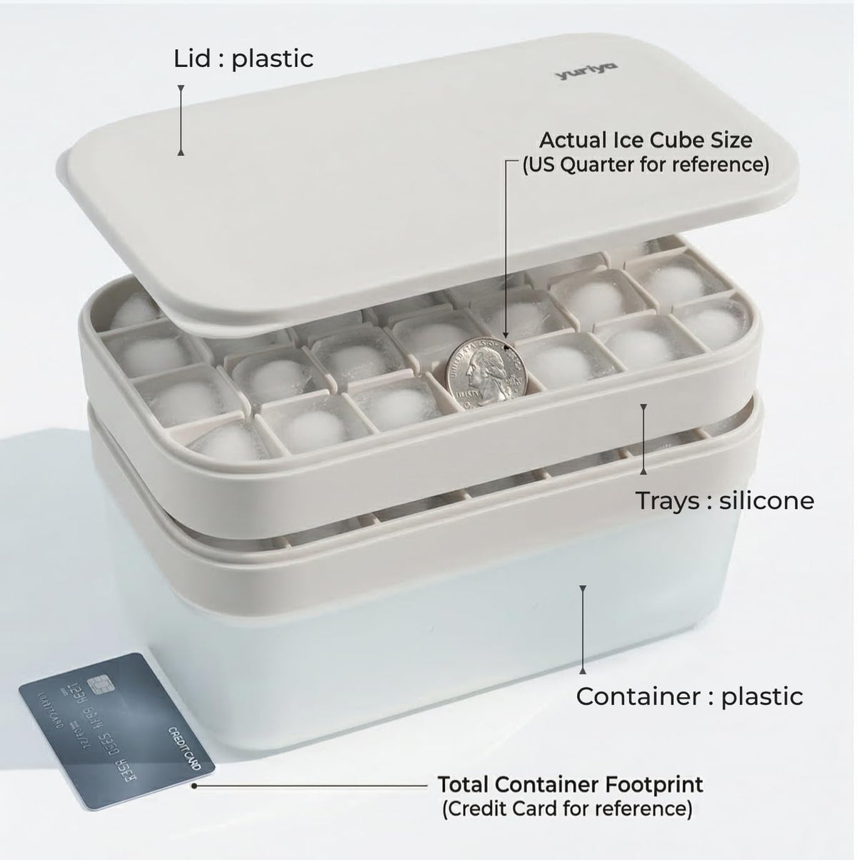 Yuriya dishwasher-safe trays simplify cleanup after gatherings.