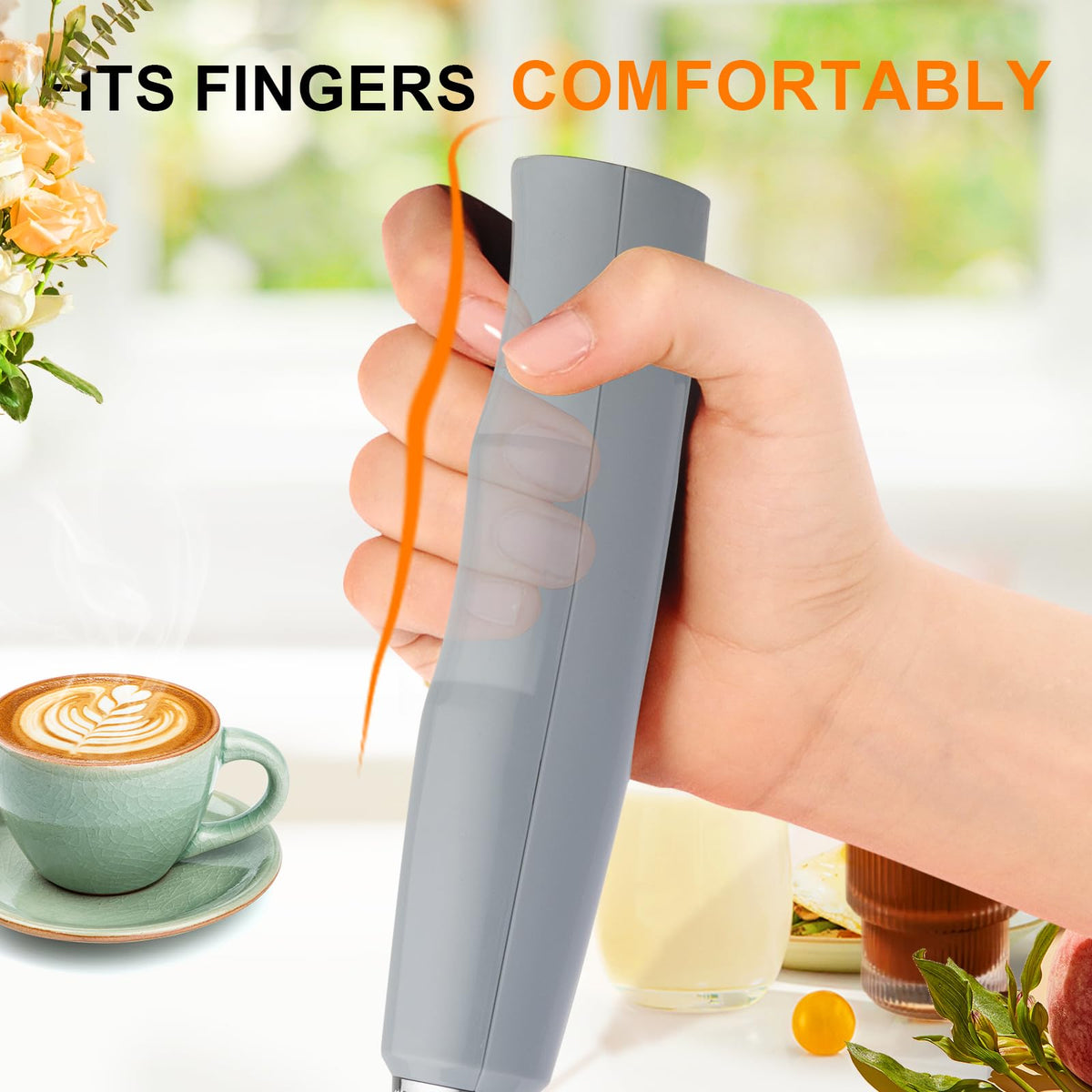 Three-speed control to tailor texture and timing for drinks.