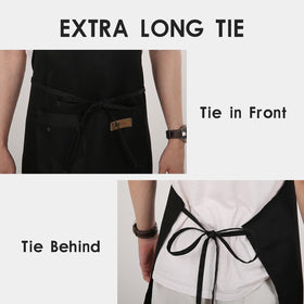 Yuubin apron with three pockets keeps tools within easy reach.