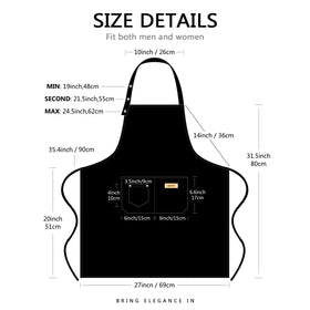 Yuubin unisex design suits men and women in kitchens or studios.