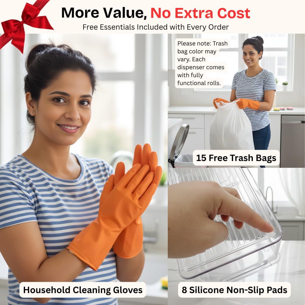 Yuvonta 15 bags included starter set for immediate use.