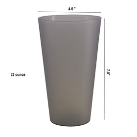 YUYUHUA 32oz Concrete Gray tumbler for everyday durability