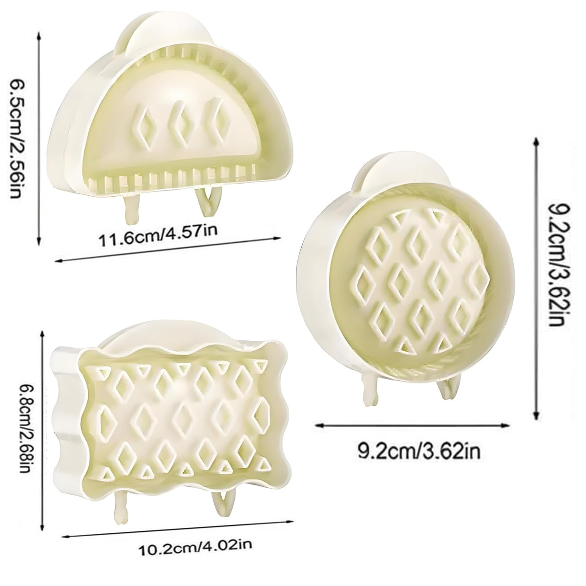 YUZHANGTONG hinged molds seal dough quickly for neat pies