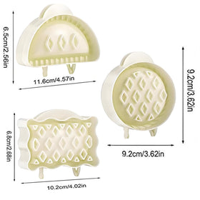 YUZHANGTONG hinged molds seal dough quickly for neat pies
