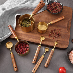 Yuzi gold measuring cup 1/4 cup ideal for spices and small amounts