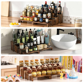 YUZUKYAUY tiered display for cupcakes, snacks, or small items at events