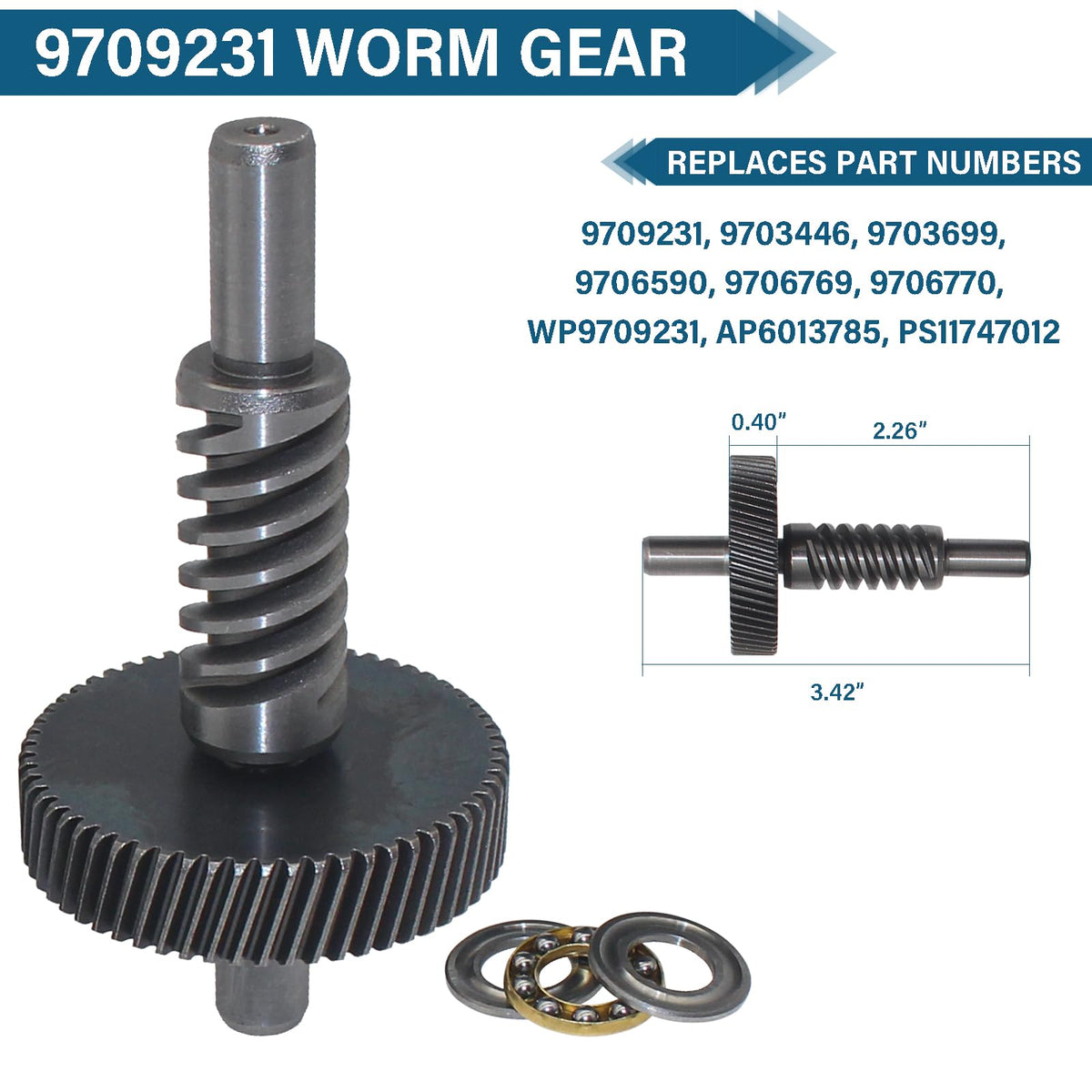 YVHVTV gasket 9709511 keeps seals intact during use