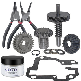YVHVTV worm gear kit for KitchenAid Whirlpool mixers enables smoother gear engagement